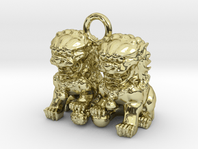 chinese dragon in 18k Gold