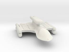 3788 Scale Romulan DemonHawk Dreadnought MGL in White Natural Versatile Plastic