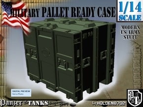 1-14 MM08 Pallet Ready Case in Green Processed Versatile Plastic