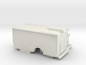 1/87 Rescue/Command body in White Natural Versatile Plastic