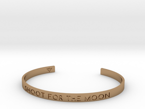 Shoot For The Moon Bracelet S-L in Polished Brass: Medium