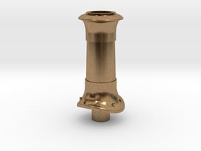 HO NSWGR H Class Funnel in Brass+FUD+FXD in Natural Brass