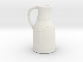 Printle Thing Milkpot - 1/24 in White Natural Versatile Plastic