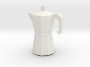 Printle Thing CoffeeMachine - 1/24 in White Natural Versatile Plastic