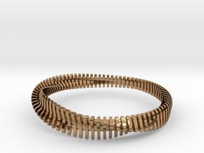 Bracelet Sections in Polished Brass