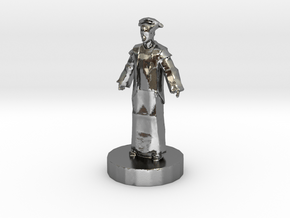 Chinese King (1) in Polished Silver