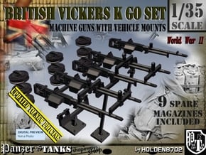 1/35 Vickers K GO Set001 in Tan Fine Detail Plastic