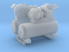 Air Compressor 2 Pack 1-64 Scale in Tan Fine Detail Plastic