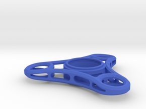 "Breeze" Fidget Spinner - Deluxe in Blue Processed Versatile Plastic