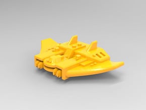 Guardian class Escorts set in Yellow Processed Versatile Plastic: Small