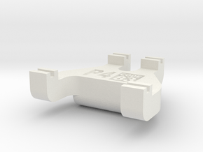Protofour Track Gauge - Code 83 in White Natural Versatile Plastic