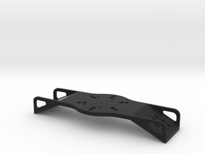 Deep dish wheel paddle mounting plate  in Black Natural Versatile Plastic