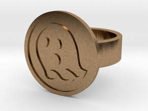 Ghost Ring in Natural Brass: 8 / 56.75