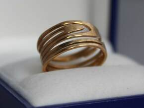 RING Nº2 Size 7 in Polished Brass