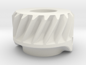 Worm Gear, KM32 (Braun), Part No 4207478 in White Natural Versatile Plastic