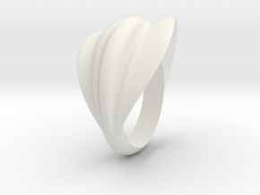 Ring Far in White Natural Versatile Plastic