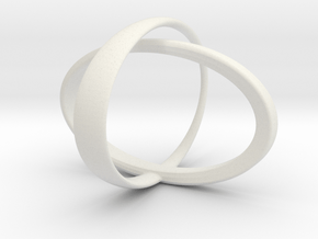 Orbit bracelet in White Natural Versatile Plastic