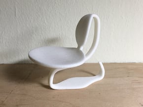 Chair No. 46 in Tan Fine Detail Plastic