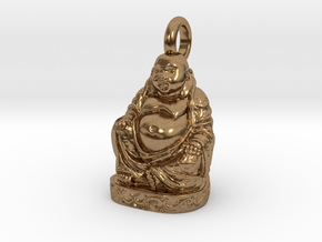 Buddha in Natural Brass