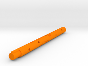 Adapter: Waterman BP to Uni UMR-109 in Orange Processed Versatile Plastic