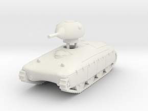 1/87 (HO) AMX-40 in White Natural Versatile Plastic