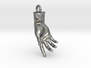 Hand Of Adam in Natural Silver