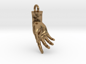 Hand Of Adam in Natural Brass