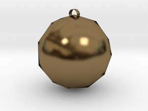 Ball in Polished Bronze