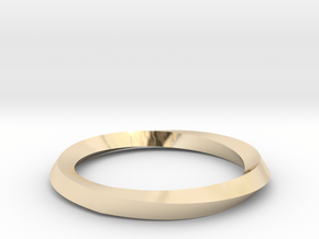 Mobius Wedding Ring-size10 in 14K Yellow Gold