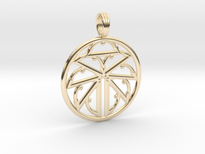 MYTHIC ENERGICO in 14k Gold Plated Brass