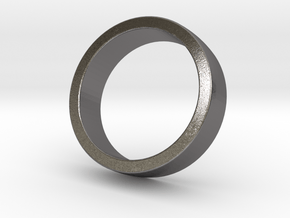 Spectre Ring - 007 in Polished Nickel Steel: 12 / 66.5