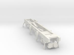 7mm - Furness J1 - 0 Gauge Chassis in White Natural Versatile Plastic