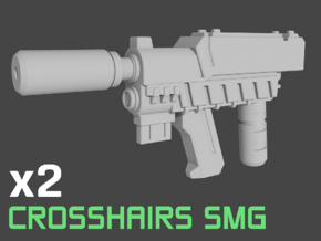 Crosshairs TLK Movie SMGs Transformers 5mm peg in White Natural Versatile Plastic