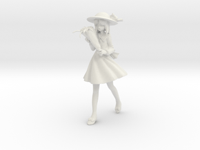 1/12 Macross Flower Girl in White Natural Versatile Plastic