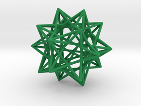 Ten Tetrahedra in Green Processed Versatile Plastic