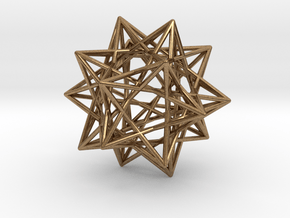 Ten Tetrahedra in Natural Brass