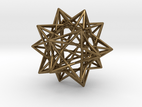 Ten Tetrahedra in Natural Bronze