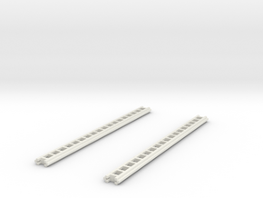 1/87 Crown Ground Ladders Set Of 2 in White Natural Versatile Plastic