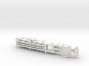 L&YR Class 28 Mogul Experiment - EM Chassis in White Natural Versatile Plastic