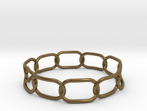 Chained Bracelet 70 in Polished Bronze