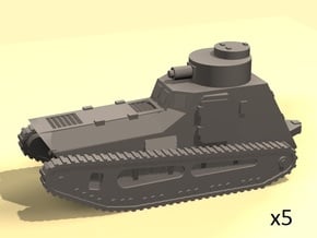 6mm LK-II light tank (MG armed) in Tan Fine Detail Plastic