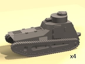 1/220 LK-II light tank (MG armed) in Tan Fine Detail Plastic