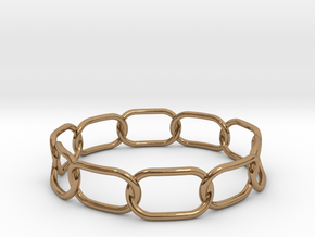 Chained Bracelet 75 in Polished Brass