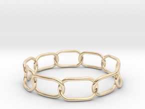 Chained Bracelet 75 in 14K Yellow Gold