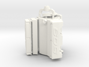 Brodix 1/12 509 Engine in White Processed Versatile Plastic