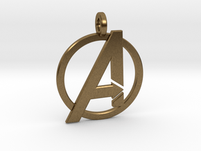 Avengers Keychain in Natural Bronze