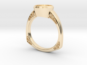 Engagement / Wedding ring RS000200002 in 14K Yellow Gold: 12 / 66.5