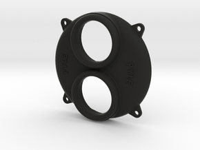 1.6" scale SW Pyle Headlight Bezel in Black Natural Versatile Plastic