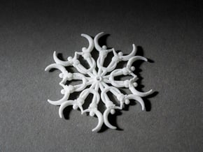 Crescentflake 2.0 in White Natural Versatile Plastic