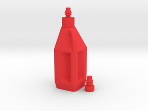 THC'S 1:8 SCALE RACING JUG in Red Processed Versatile Plastic: 1:8